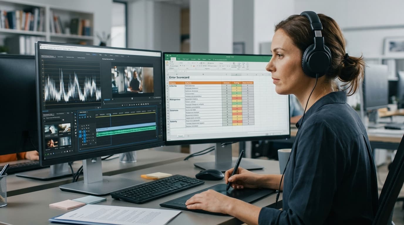 Quality Assurance for AI Voice-Over: A Review Framework