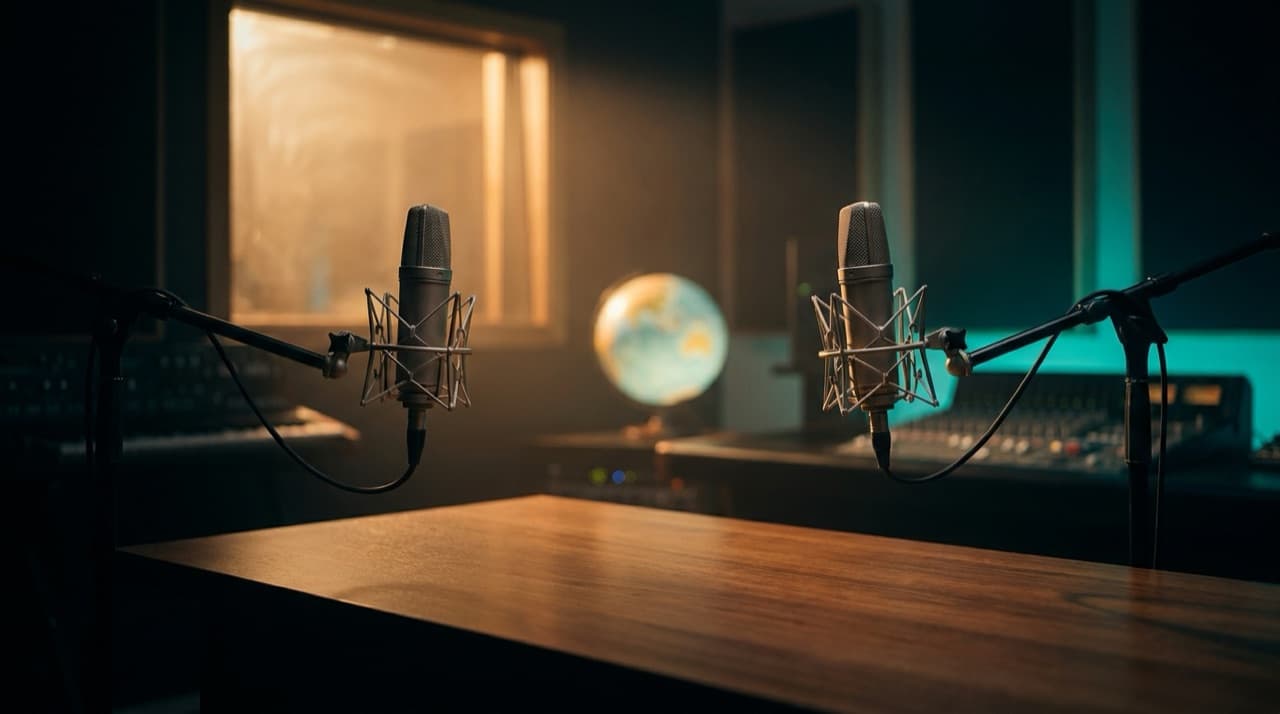 Make a Two-Voice AI Dialogue or Interview